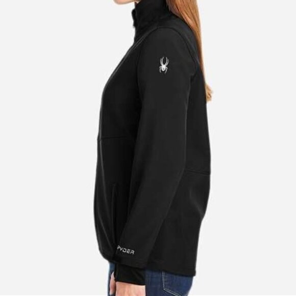 Spyder Women's Black Touring Jacket Size L - Picture 1 of 5